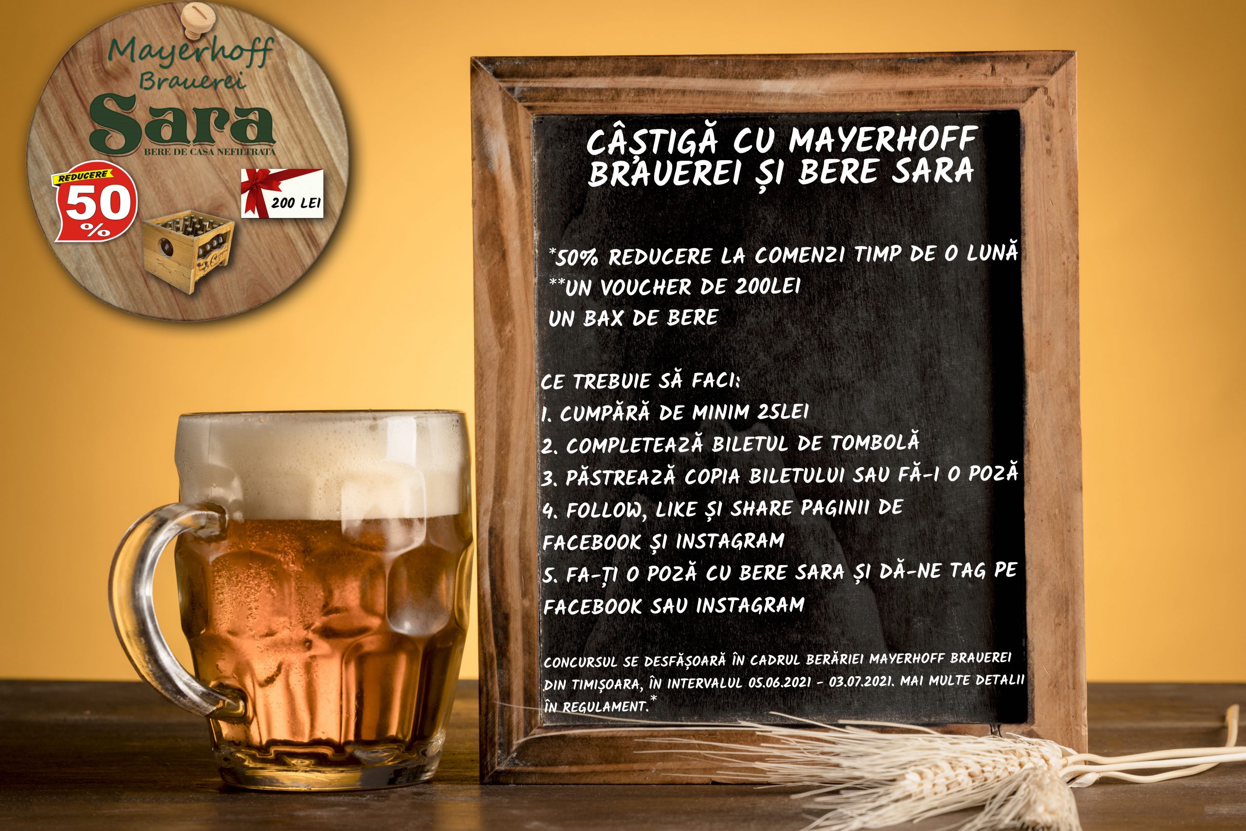 castiga cu mayerhoff brauerei si bere sara